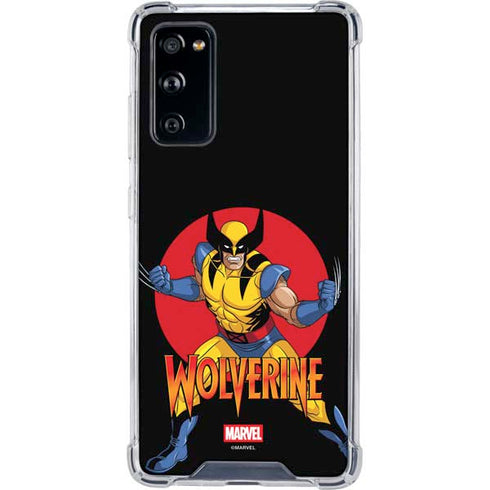 Marvel X-Men Wolverine Galaxy S20 FE Clear Case